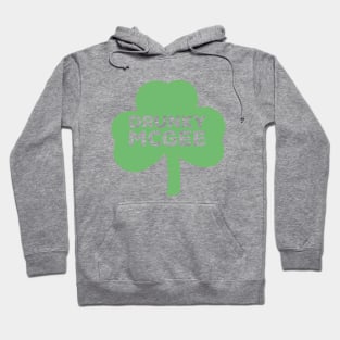 Drunky McGee St. Patrick's Day Clover Hoodie